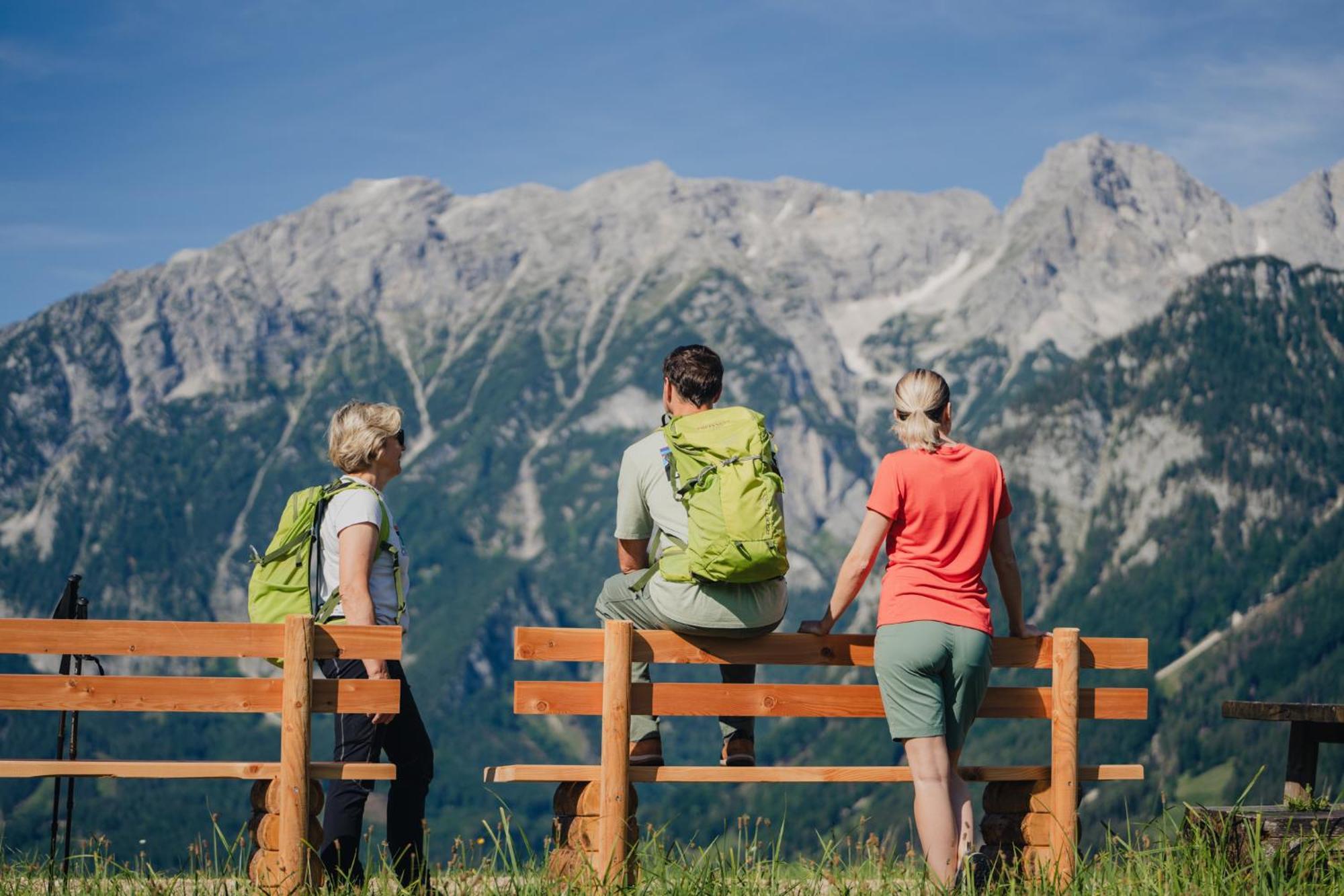 Relax&Wanderhotel Poppengut Hinterstoder Buitenkant foto