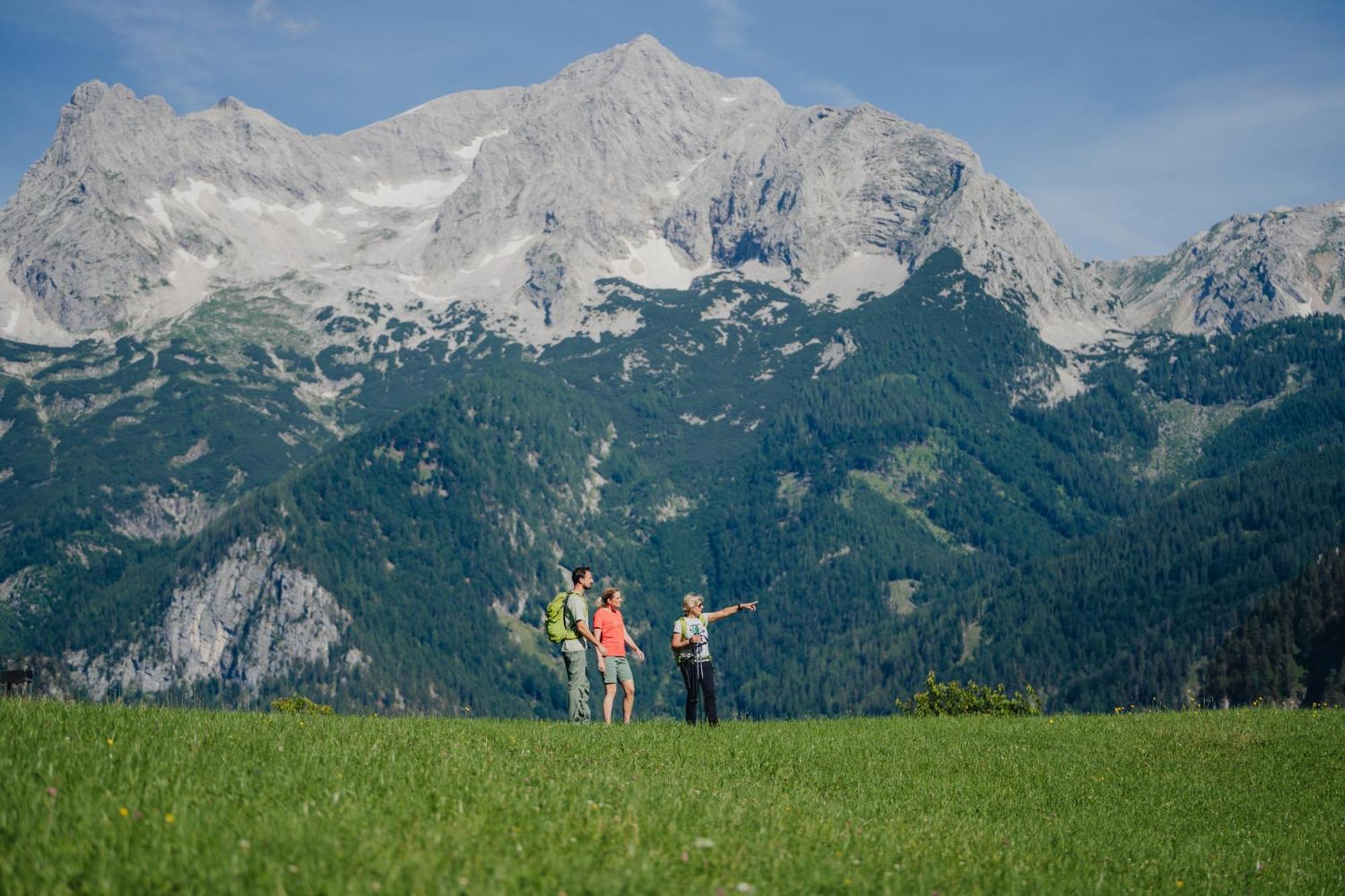 Relax&Wanderhotel Poppengut Hinterstoder Buitenkant foto