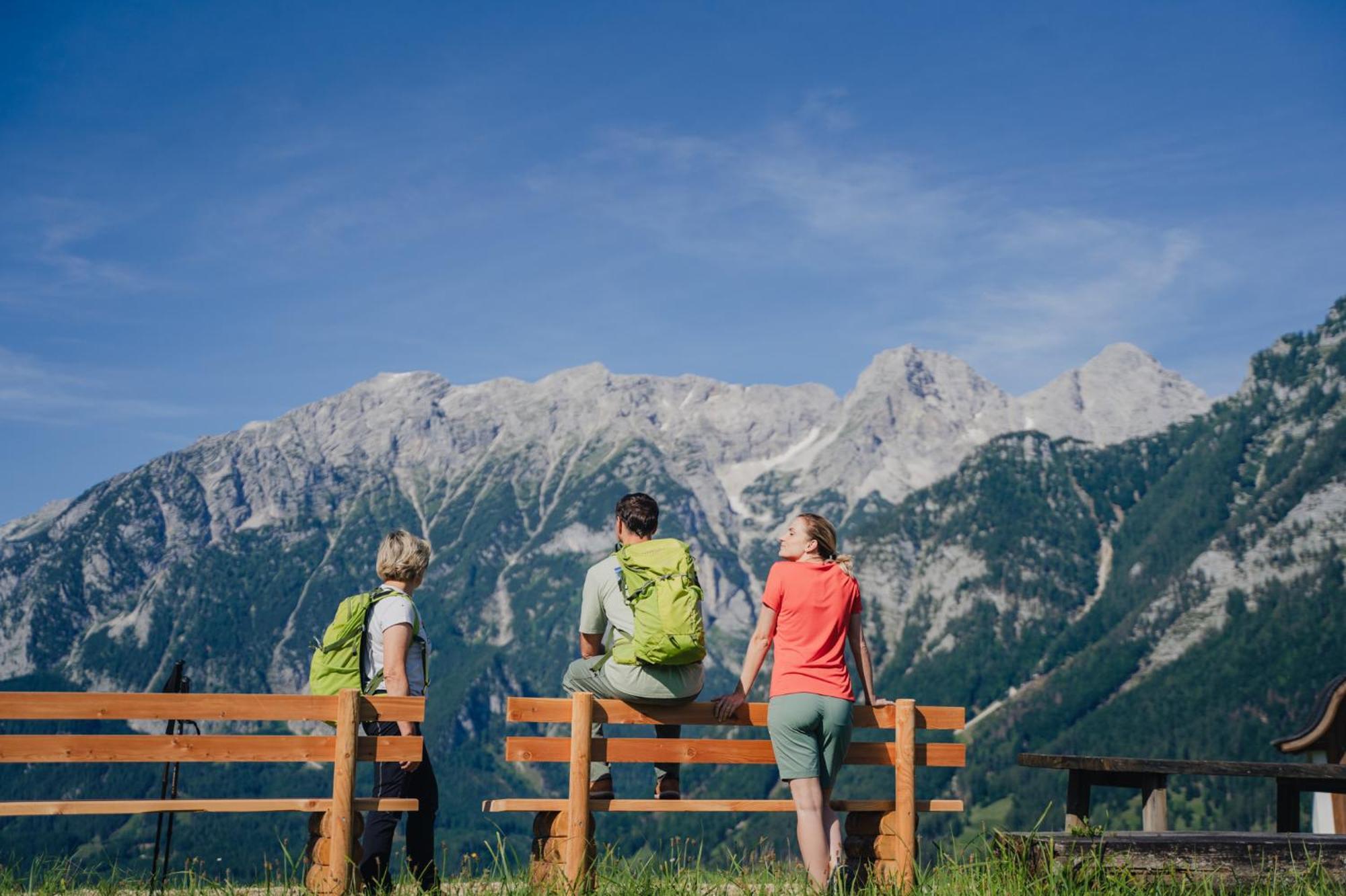 Relax&Wanderhotel Poppengut Hinterstoder Buitenkant foto
