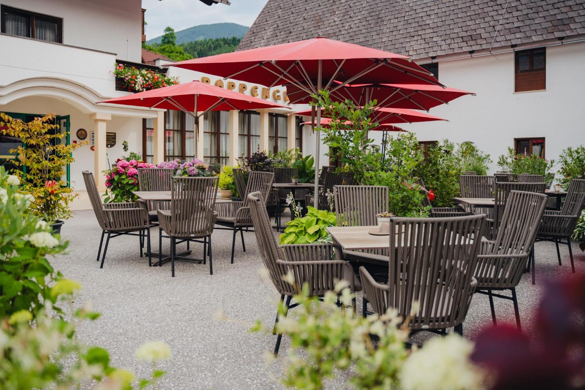 Relax&Wanderhotel Poppengut Hinterstoder Buitenkant foto